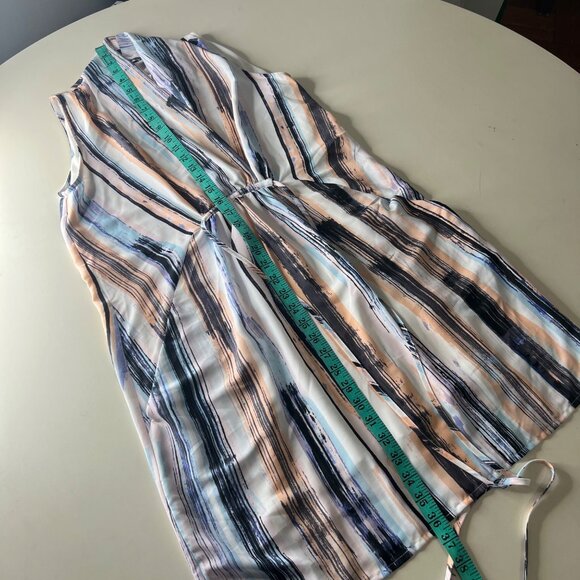 Bar III Striped Sleeveless Turtleneck Dress Size XS - Picture 4 of 5